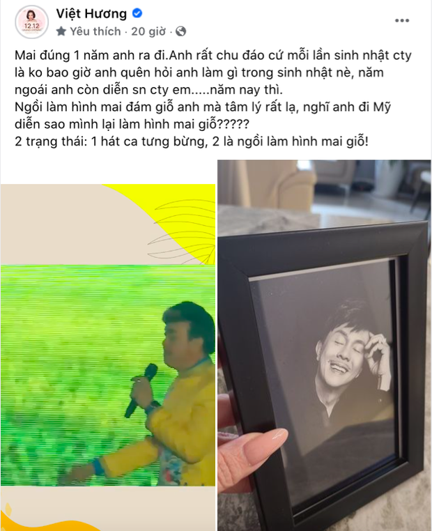 Tròn 1 năm NS Chí Tài vĩnh viễn ra đi: Người người vẫn đau lòng tưởng nhớ, NS Việt Hương gây xúc động vì điều này!-2