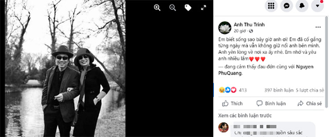 Vợ nhạc sĩ Phú Quang: Em đã cố gắng từng ngày mà vẫn không giữ nổi anh-1