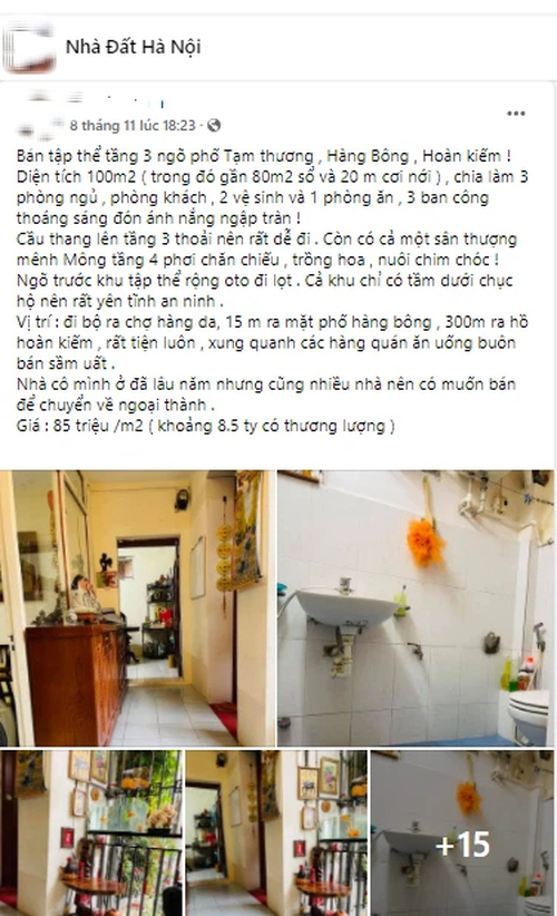 [Update] Người phụ nữ rao bán căn nhà tập thể cũ ở Hà Nội giá 8,5 tỷ đồng: “Tôi suy sụp đến mất ngủ khi bị dân mạng chỉ trích” | tập thể dục trước khi ngủ