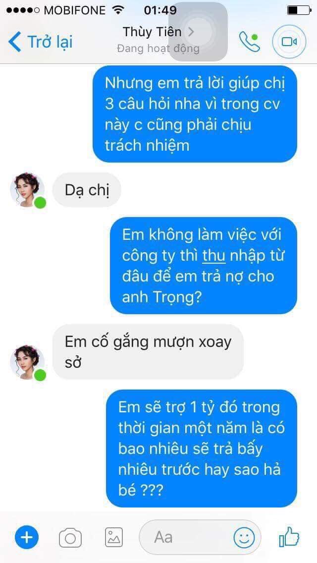 Chị gái Đặng Thu Thảo tung toàn bộ kết quả điều tra của công an và tin nhắn vay nợ của Hoa hậu Thùy Tiên-3