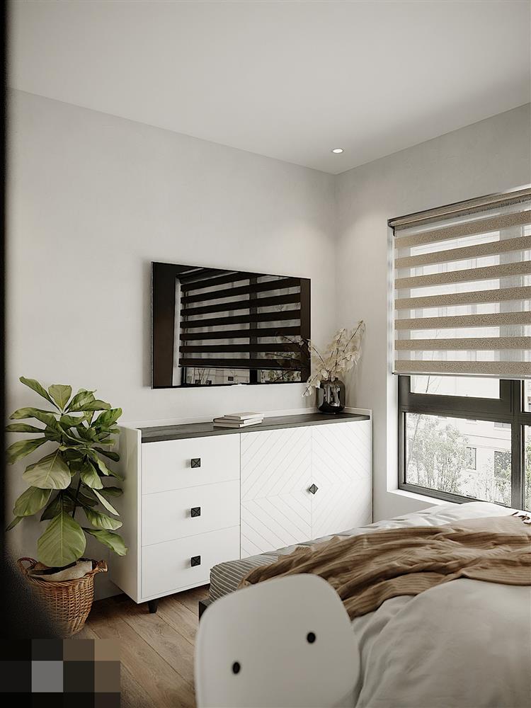 Căn hộ chỉ dùng 2 màu đen và trắng ở Hà Nội vẫn sang, xịn đến bất ngờ-9