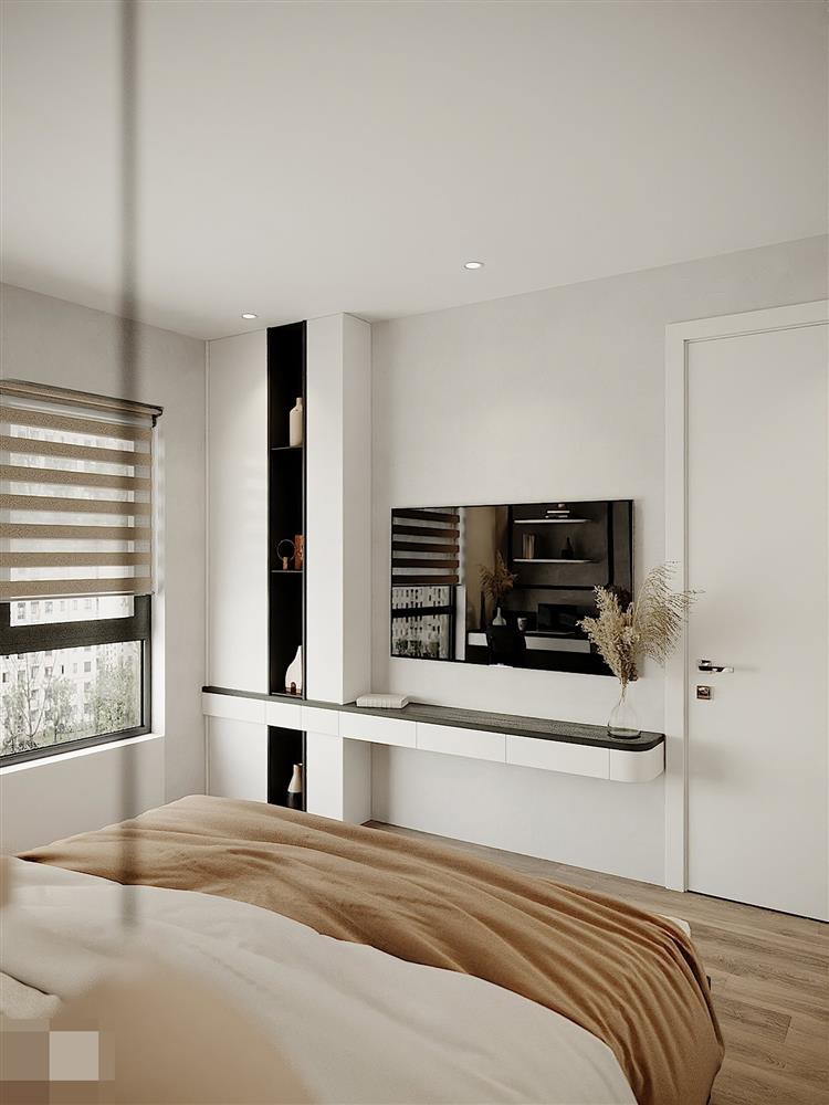 Căn hộ chỉ dùng 2 màu đen và trắng ở Hà Nội vẫn sang, xịn đến bất ngờ-13