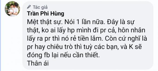Bị netizen nghi dùng chuyện hôn nhân ra làm chiêu trò, chồng Lâm Khánh Chi đáp trả cực gắt!-1
