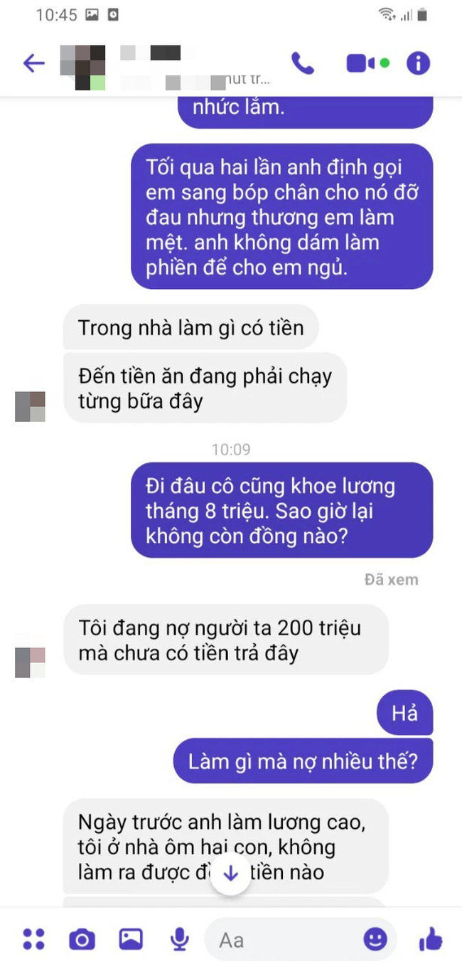 Tháng nào cũng đưa đều cho vợ 3 triệu, nhưng đến lúc cần vợ nhất thì cô ấy định bỏ rơi tôi-4