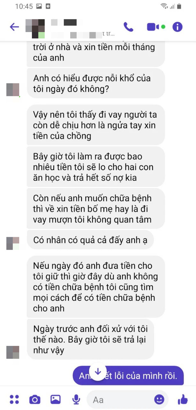 Tháng nào cũng đưa đều cho vợ 3 triệu, nhưng đến lúc cần vợ nhất thì cô ấy định bỏ rơi tôi-6