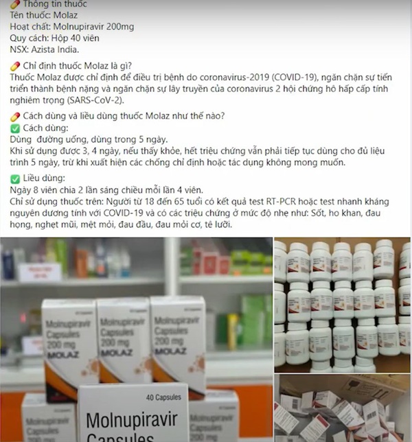 Clip: Tiếp cận đường dây buôn thuốc đặc trị Covid-19 ở Sài Gòn với giá gần 10 triệu/ hộp, người bán khẳng định hàng xách tay và tuồn từ bệnh viện-1