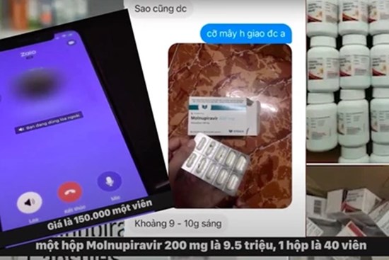 Clip: Tiếp cận đường dây buôn thuốc đặc trị Covid-19 ở Sài Gòn với giá gần 10 triệu/ hộp, người bán khẳng định 