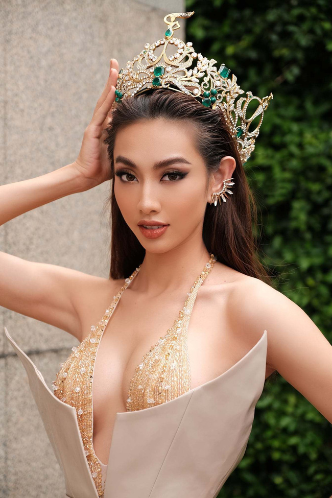 Thùy Tiên thông báo ngày về Việt Nam sau đăng quang Miss Grand International cùng một người đặc biệt-3