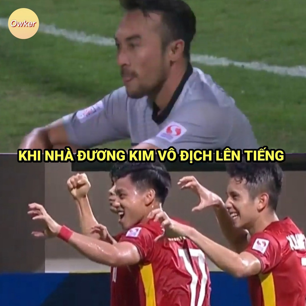 ĐT Việt Nam làm gỏi Malaysia sau 45 phút, dân mạng cười ngất vì loạt ảnh chế hài hước-6