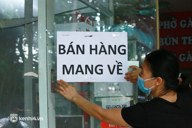 NÓNG: Quận trung tâm Hà Nội nguy cơ cao dừng bán hàng ăn tại chỗ, vận động người dân không ra đường khi không cần thiết-1