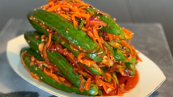 Hướng dẫn cách làm kim chi dưa leo tại nhà giòn ngon cực đơn giản, chị em vụng mấy cũng thực hiện thành công-2