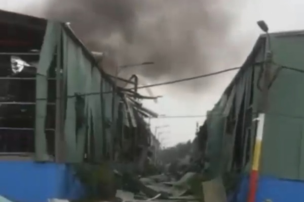 Nổ nhà máy xử lý rác thải ở Thái Nguyên, 2 người thương vong-1