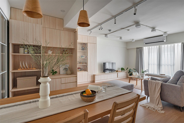 Căn hộ màu Giáng sinh ấm áp, ấn tượng&nbsp;bởi những đường nét đầy cá tính mà vẫn đượm chất thơ-20