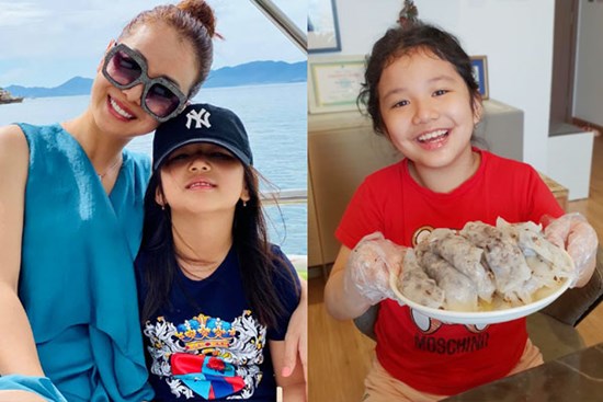 Con gái nhà Jennifer Phạm mới 8 tuổi đã giỏi nấu ăn còn tự làm bánh cuốn, các mẹ thốt lên: Thành quả của giáo dục