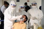 Ảnh: Hà Nội trưng dụng ký túc xá ĐH Thuỷ lợi điều trị F0 sau khi quận nguy cơ cao ghi nhận gần 2.000 ca nhiễm trong 2 tháng-11