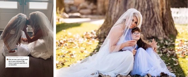 Chú rể bế chị gái song sinh của cô dâu vào lễ đường, tưởng drama chấn động nào ngờ lấy nước mắt dân mạng trong clip 70 triệu view-5