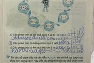 Cô giáo yêu cầu viết các phép tính có kết quả bằng 6, học sinh lớp 1 làm bài xong cô cười muốn ngã quỵ