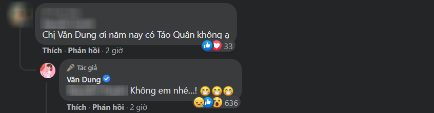 NS Vân Dung khiến cộng đồng mạng hoang mang khi tiết lộ năm nay không có Táo Quân-1