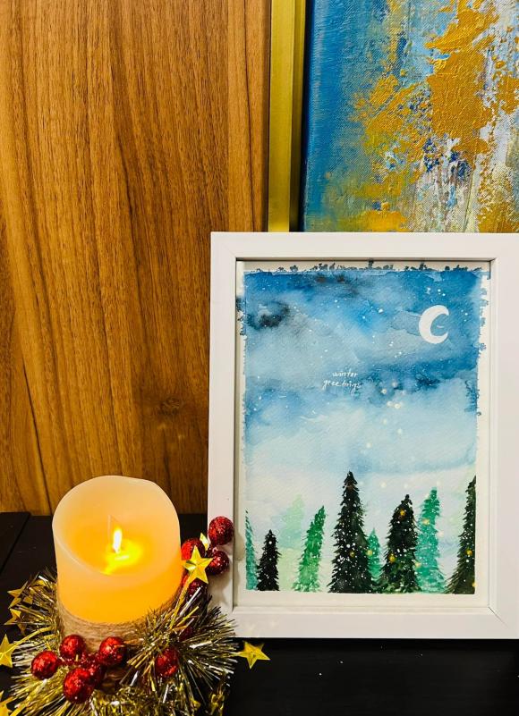 Không gian Giáng sinh lung linh bên trong penthouse của Hoa hậu Ngọc Diễm-11