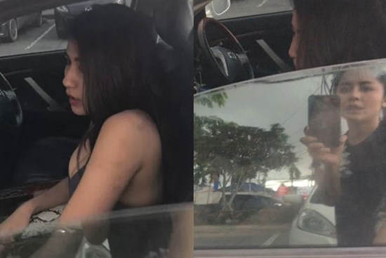 Thấy xe chồng đậu bên ngoài nhà hàng, vợ đến đập cửa thì sửng sốt thấy người ngồi ở ghế phụ, càng sốc khi nhìn thứ trong túi xách người đó