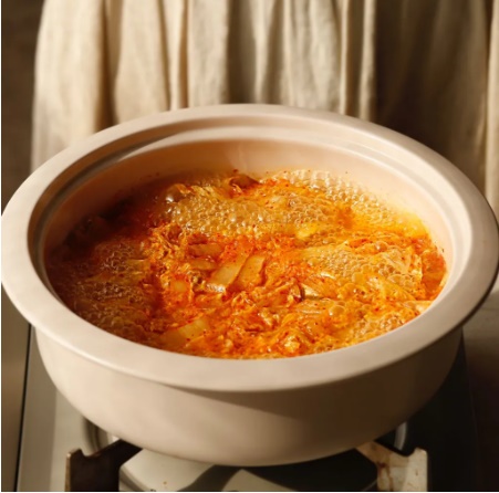 Nhà có kim chi, thử ngay món canh này vừa đơn giản lại bổ dưỡng, chưa đầy 10 phút là được lên mâm nóng hổi, ngon lành-5