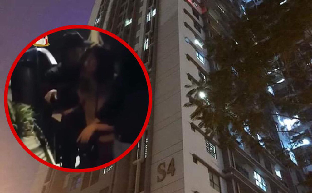 Bé trai rơi tử vong ở chung cư Goldmark City, mẹ khóc ngất tại hiện trường: 23 giây ám ảnh-1