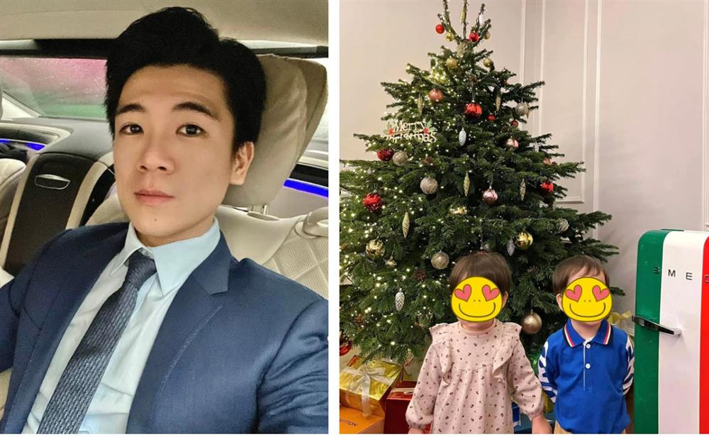 Hội nhà giàu rầm rộ không khí Noel: Toàn cây thông to đùng vật vã, nhà tỷ phú Johnathan Hạnh Nguyễn về đích khoản hoành tráng-7