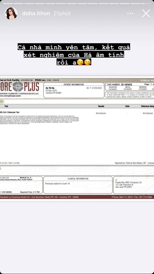 Đã có kết quả xét nghiệm Covid-19 của Đỗ Hà sau khi tiếp xúc với 4 thí sinh F0 tại Miss World?-1