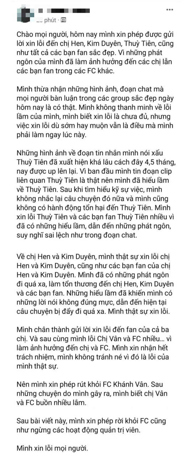 Hoa hậu Khánh Vân viết tâm thư, lên tiếng sau ồn ào trưởng FC chơi xấu Thuỳ Tiên, HHen Niê-3