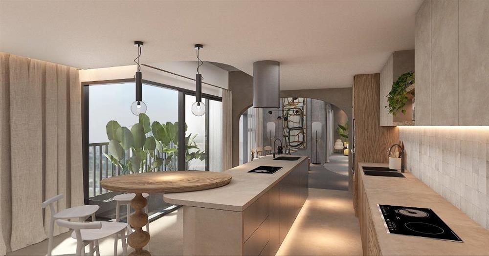 Penthouse phủ màu xi-măng, tinh tế và chất lừ của chàng trai yêu bếp núc-7