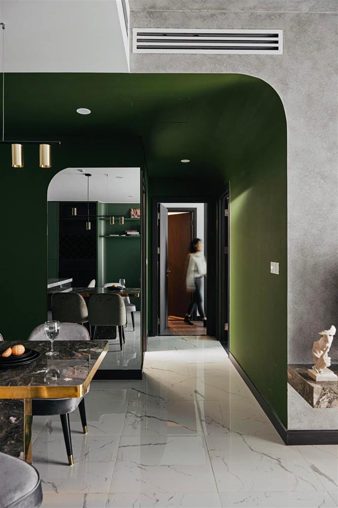 Căn hộ màu Giáng sinh ấm áp, ấn tượng&nbsp;bởi những đường nét đầy cá tính mà vẫn đượm chất thơ-6