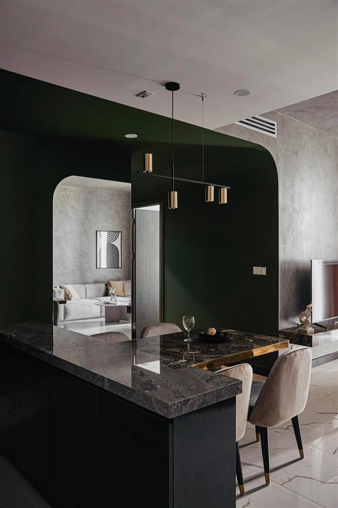 Căn hộ màu Giáng sinh ấm áp, ấn tượng&nbsp;bởi những đường nét đầy cá tính mà vẫn đượm chất thơ-7