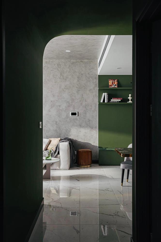 Căn hộ màu Giáng sinh ấm áp, ấn tượng&nbsp;bởi những đường nét đầy cá tính mà vẫn đượm chất thơ-8