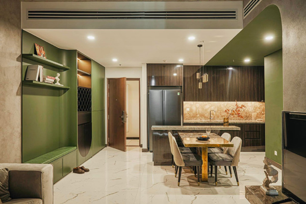 Hé lộ không gian phòng riêng của Thủy Top: Căn hộ sang chảnh trong tòa nhà 7 tầng, nằm ở mặt tiền đắt đỏ bậc nhất Hà Nội-6