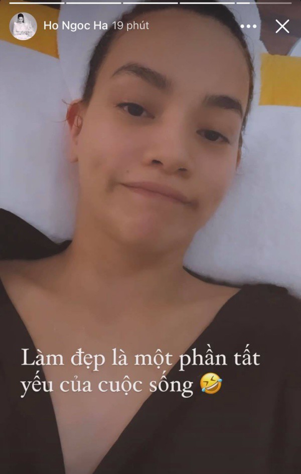 Bạn thân đăng ảnh video call nhưng lại vô tình làm lộ mặt mộc của Hồ Ngọc Hà-3