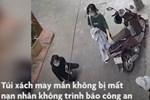 Cô gái bị giật túi xách ngã ngửa ra đường, camera hé lộ thủ đoạn ít ai ngờ của đối tượng gian manh-3