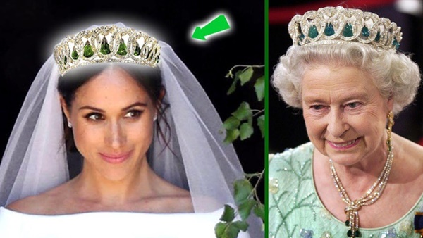 Bí mật ẩn chứa sau báu vật Nữ hoàng Anh cấm Meghan sử dụng trong ngày cưới nhưng Công chúa Charlotte lại được thừa hưởng-5