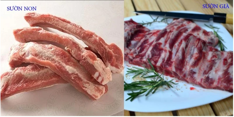 Mẹo nhận biết sườn non và sườn già, đừng để người bán hàng qua mặt-1