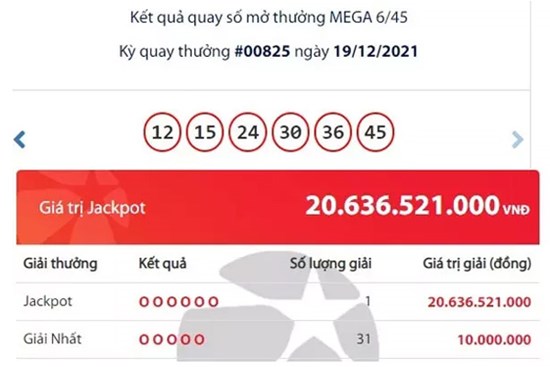 Độc đắc Vietlott lại về, triệu phú USD mới xuất hiện
