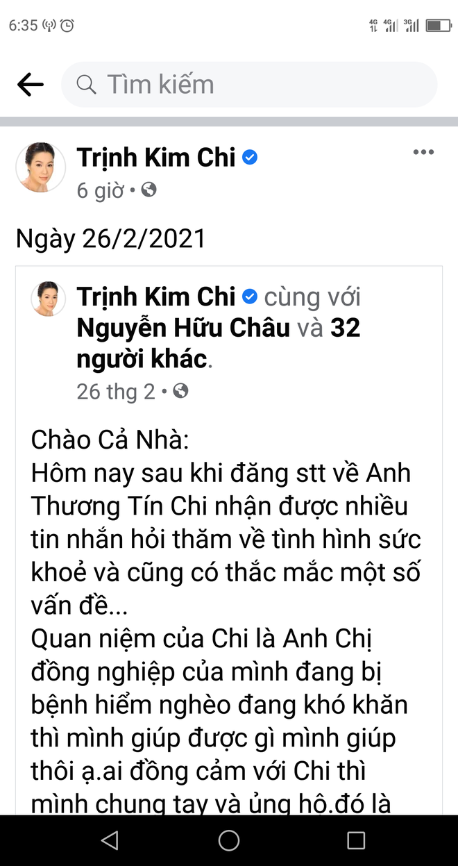 Trước ồn ào từ thiện, Thương Tín rủ Trịnh Kim Chi đóng phim, vợ cầm 5 chỉ vàng từ bảo hiểm-1
