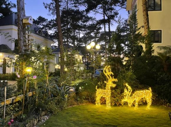 Phan Như Thảo và chồng đại gia Đức An trang hoàng biệt thự đón Giáng sinh-4