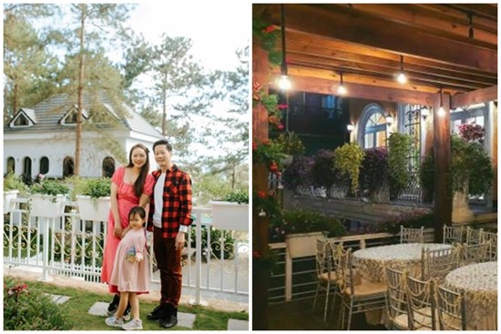 Phan Như Thảo và chồng đại gia Đức An trang hoàng biệt thự đón Giáng sinh