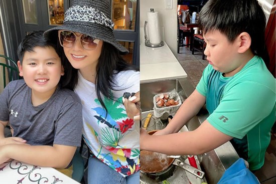 Cậu út 10 tuổi nhà Bằng Kiều và vợ cũ Trizzie Phương Trinh tình cảm, chu đáo hiếm có, mẹ nào cũng tấm tắc khen!