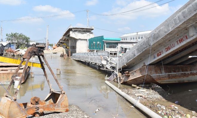 Đơn vị thi công nói vụ sập cầu Cái Đôi Vàm 50 tỷ là hy hữu-1