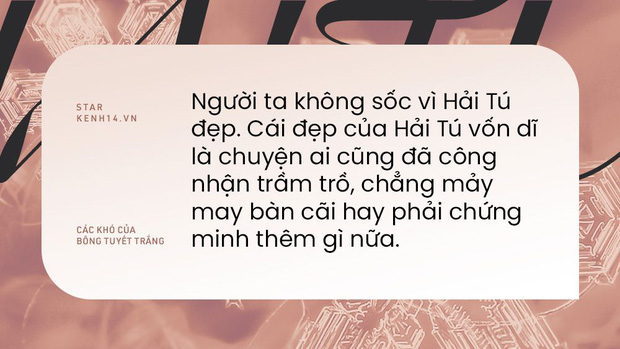 Cái khó của bông tuyết trắng Hải Tú-2