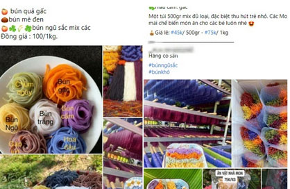 Bún ngũ sắc lạ miệng, bắt mắt khiến bà nội trợ xiêu lòng đặt mua về vừa thưởng thức vừa ngắm-4