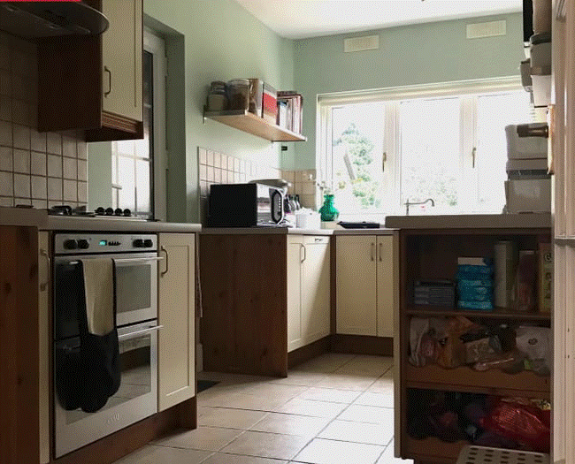 Lột xác căn bếp cũ thành nơi đầy đủ tiện ích, thay đổi toàn bộ không gian đến 180 độ-1