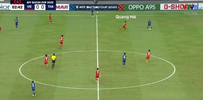 Việt Nam 0-2 Thái Lan: Quang Hải hai lần dứt điểm trúng khung gỗ, tuyển Việt Nam chờ lật ngược thế cờ ở lượt về 23/12/2021 19:00:00 GMT+7-15