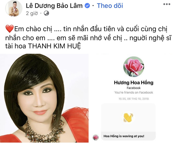 NSƯT Thanh Kim Huệ qua đời: Chồng nghẹn ngào nói lời tiễn biệt, dàn sao Việt bàng hoàng xót xa-4