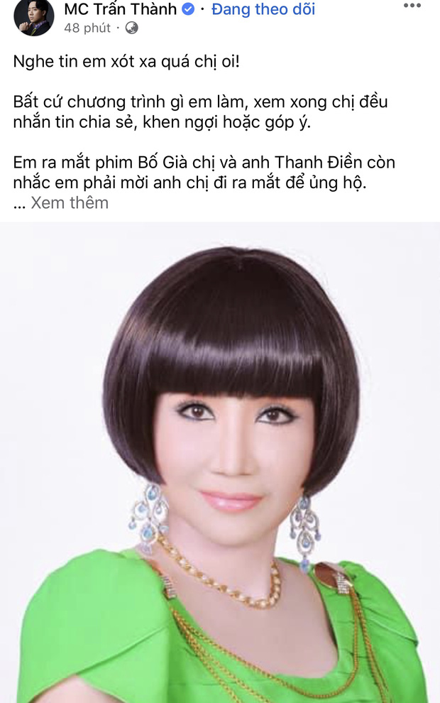 NSƯT Thanh Kim Huệ qua đời: Chồng nghẹn ngào nói lời tiễn biệt, dàn sao Việt bàng hoàng xót xa-3